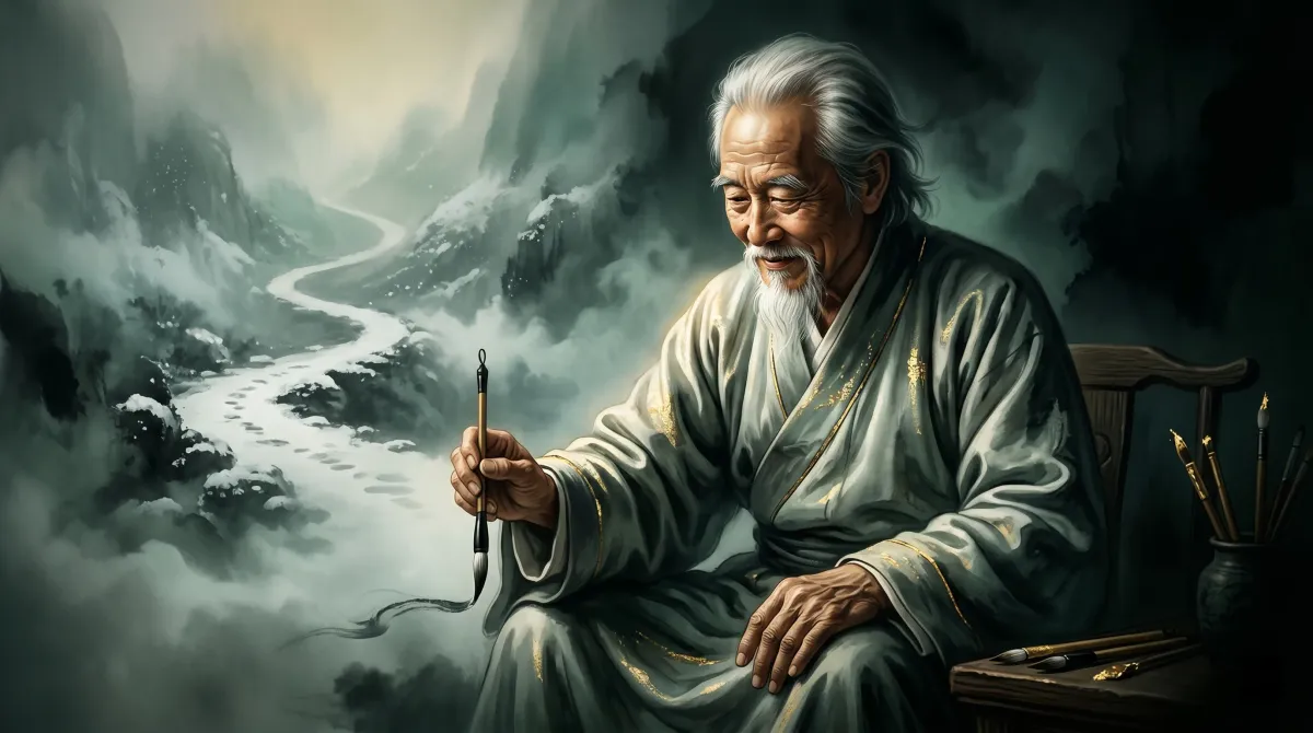 善行無轍迹——道家水墨意境