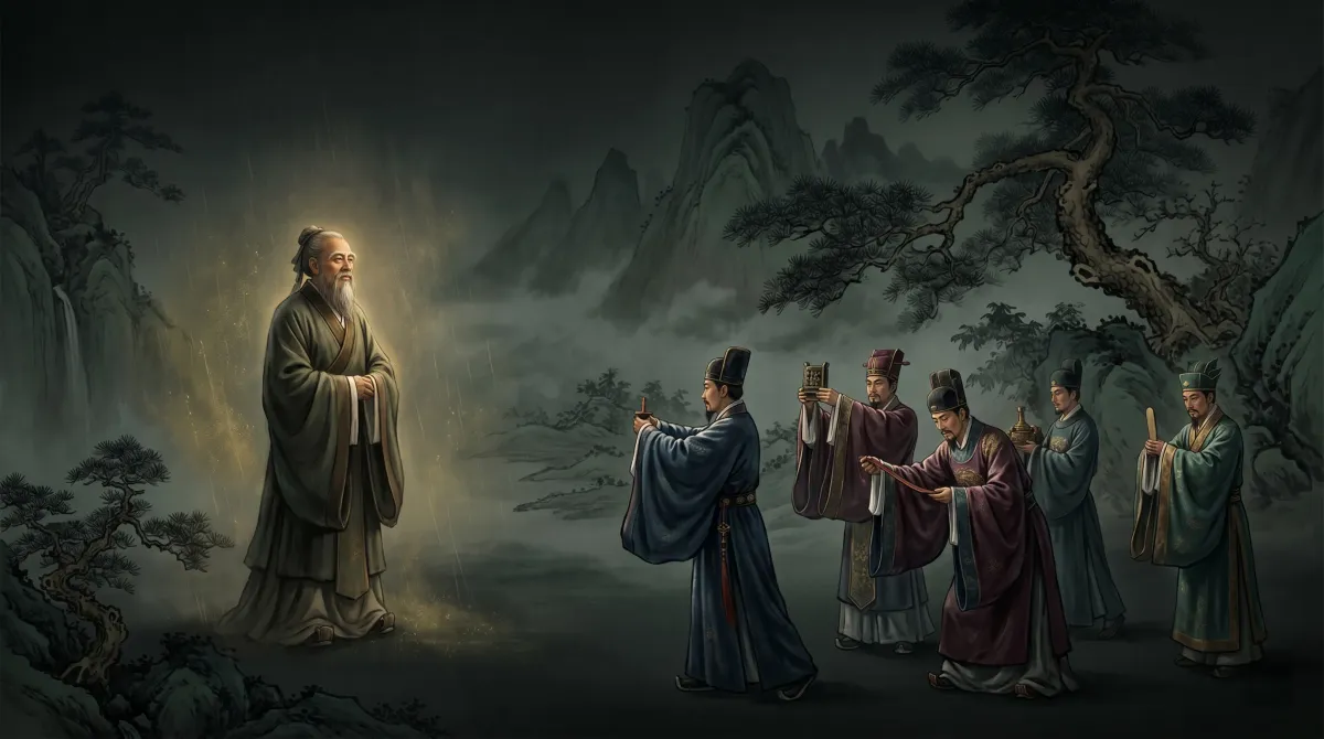 上德不德——道家水墨意境