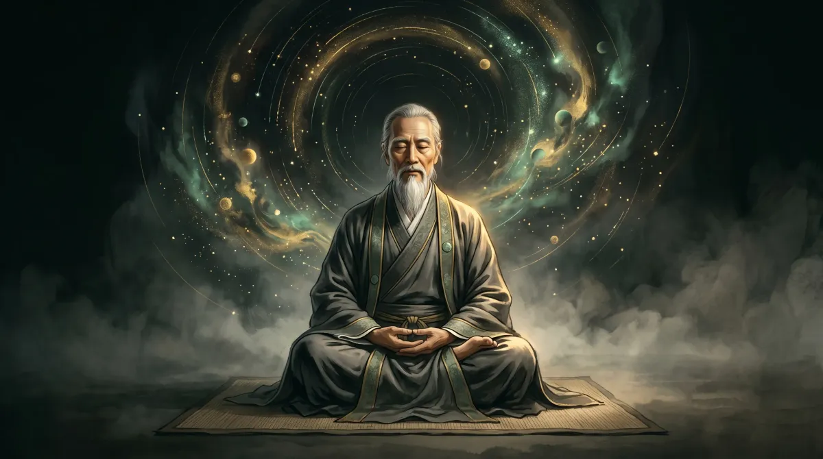 不出戶知天下——道家水墨意境