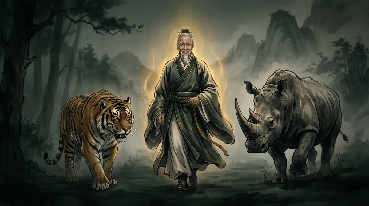 出生入死——道家水墨意境