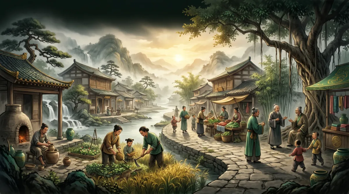 以正治國——道家水墨意境