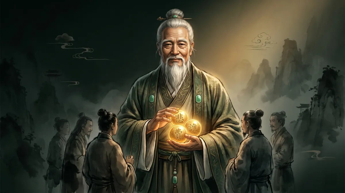 天下皆謂我道大——道家水墨意境