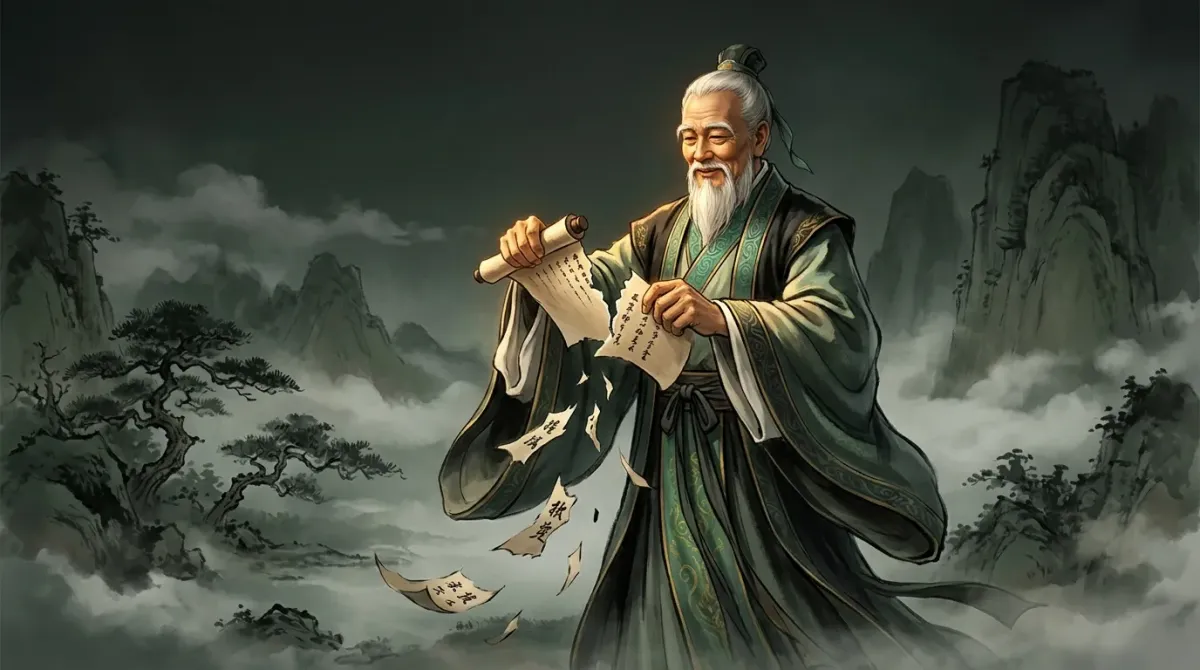 和大怨——道家水墨意境