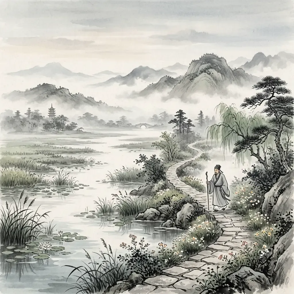 天澤履——實踐水墨意境