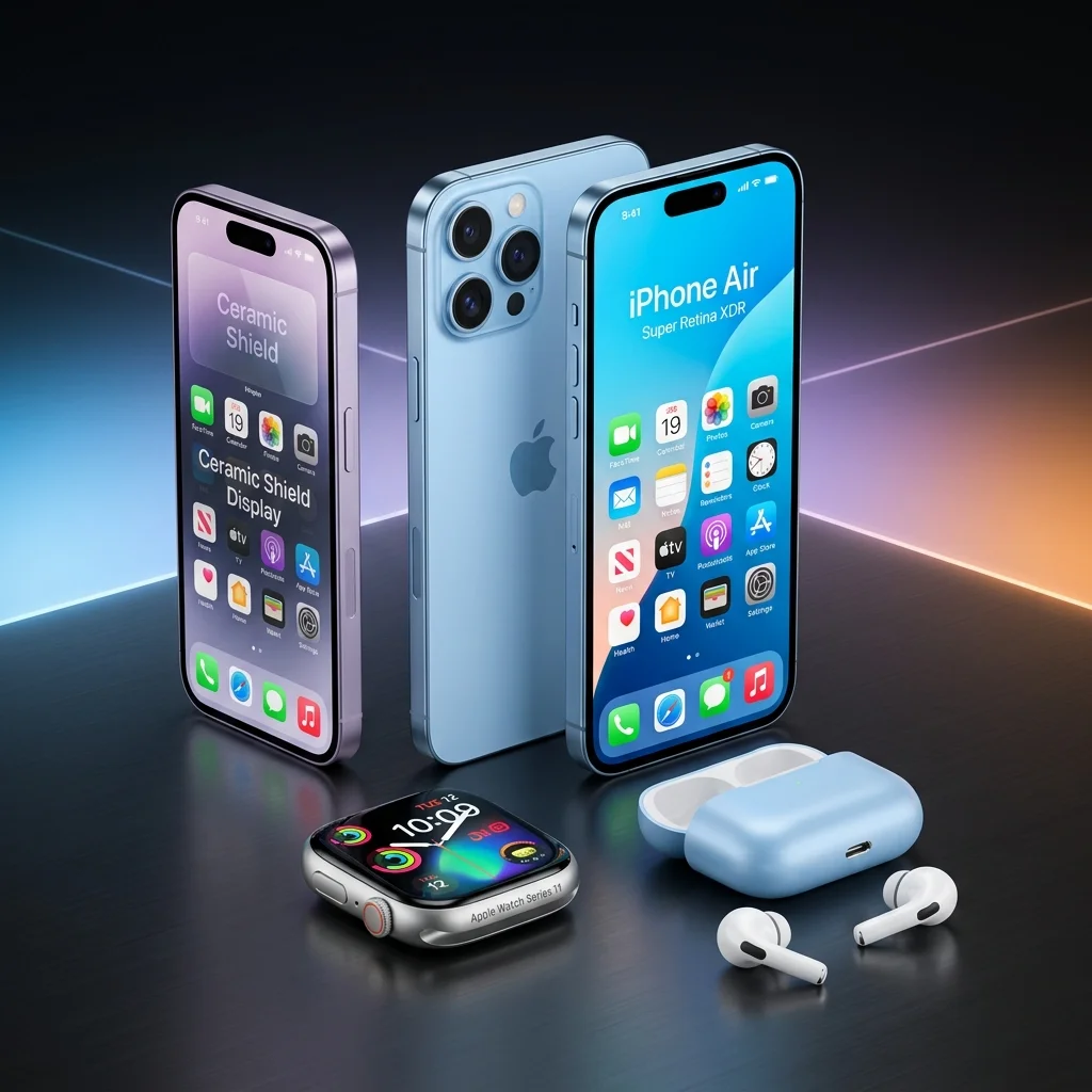 蘋果全新超薄 iPhone Air 與 17 系列亮相