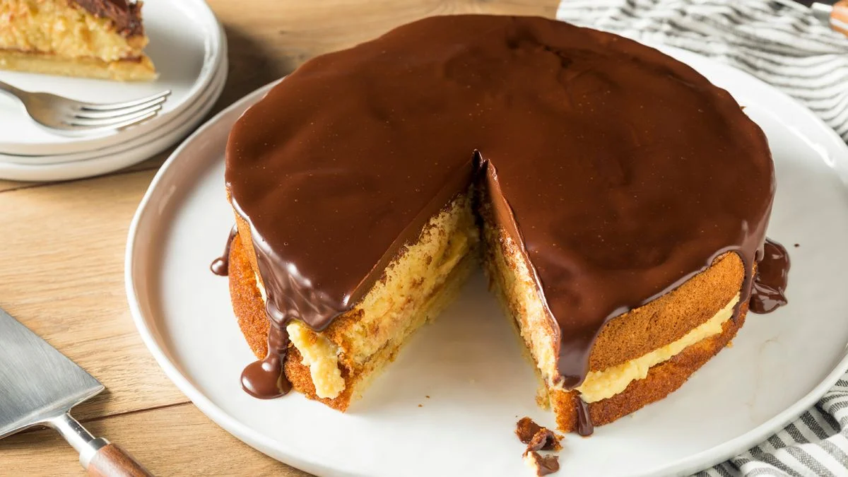 Boston cream pie
