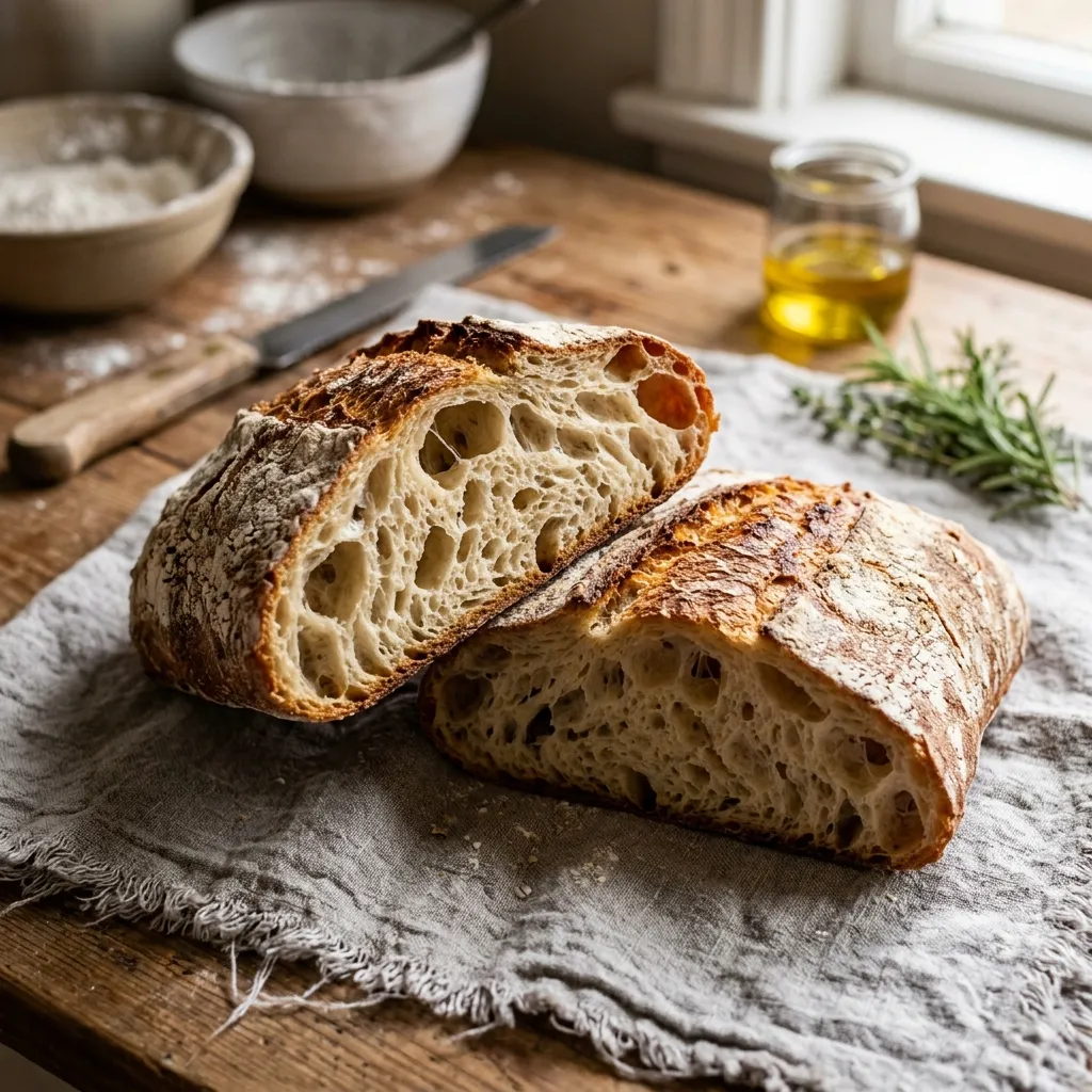 義大利拖鞋麵包 (Ciabatta)