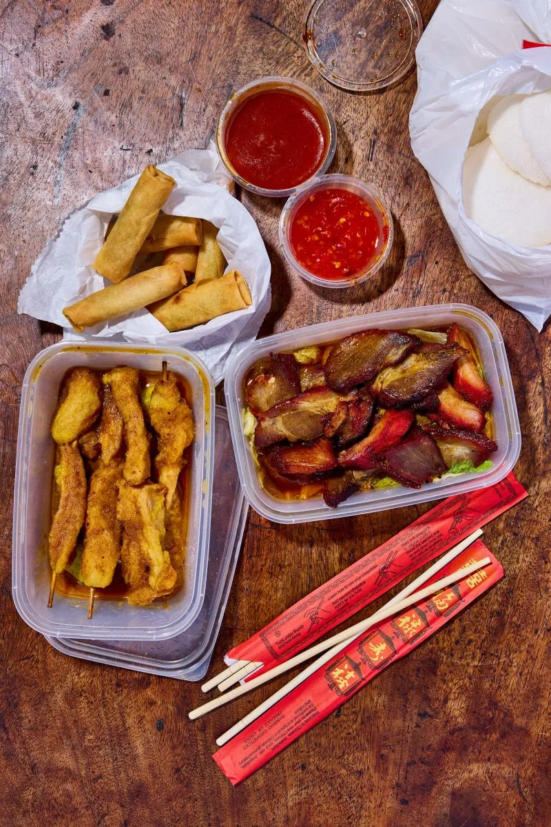 British Chinese Food Presentation