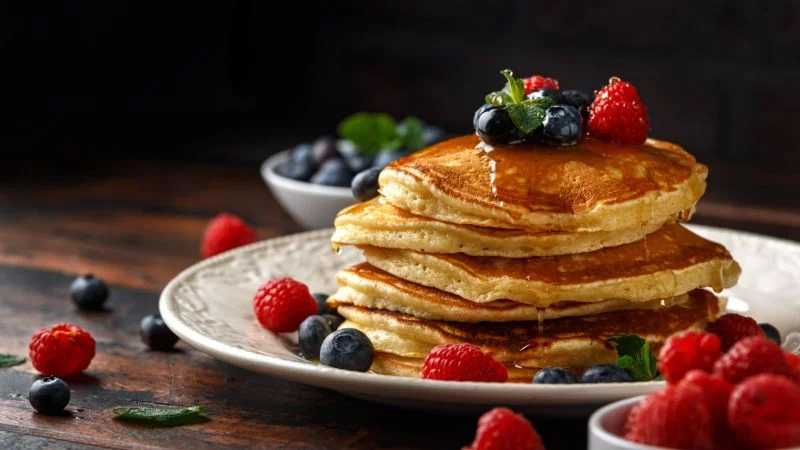 美式酪乳鬆餅 (Buttermilk Pancakes)